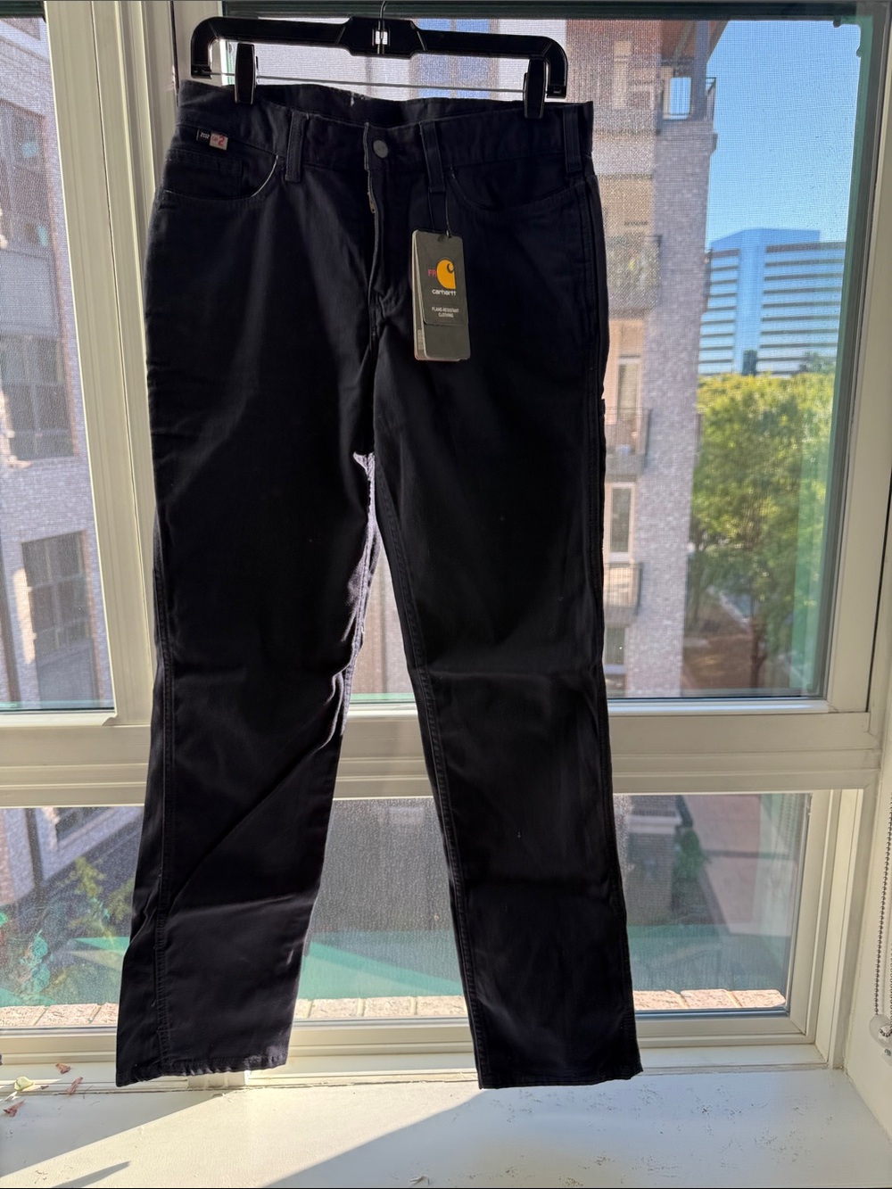 Carhartt Women's Navy Slim Straight Work Pants